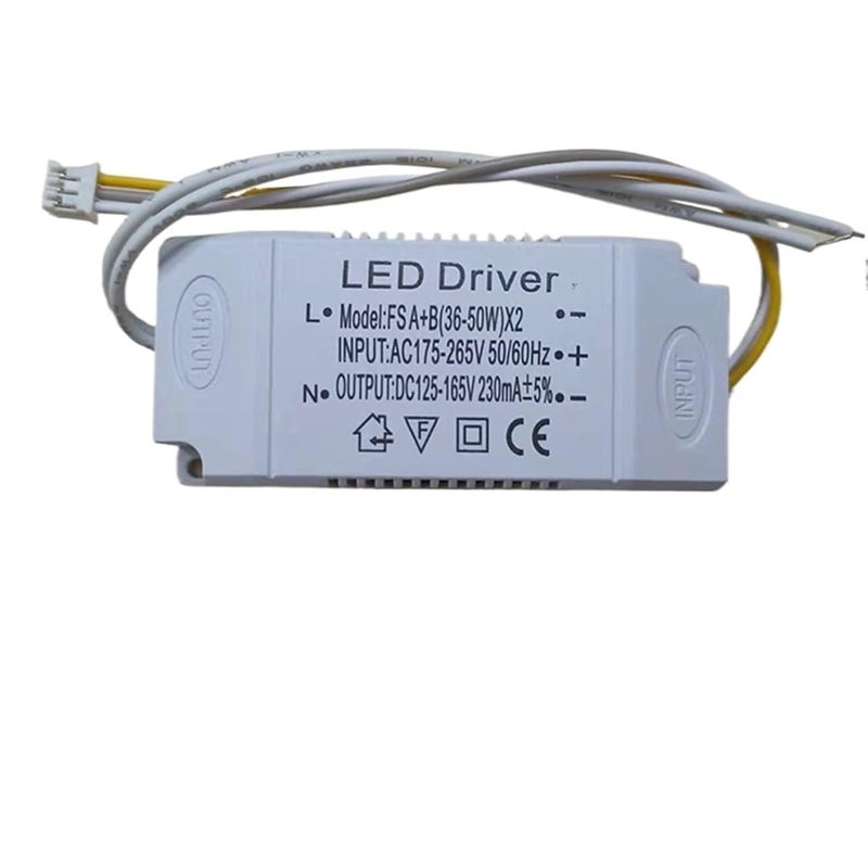 سائق LED 240mA 36 50W SMD PCB إمداد طاقة ضوء السقف 3 ألوان 3 دبوس إضاءة - Image 1